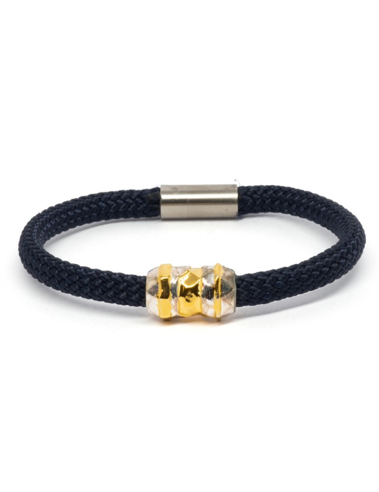 Bracelet "Élixir" Kinacou - Cordage Bleu