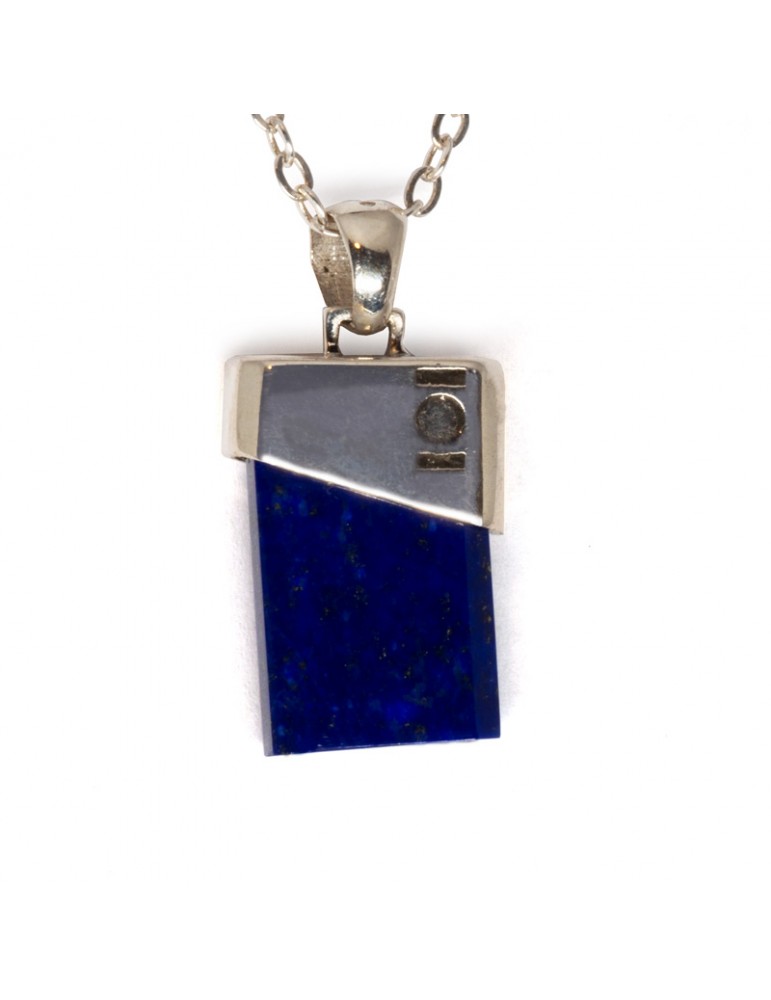 Pendentif "Fusion" Kinacou - Lapis Lazuli